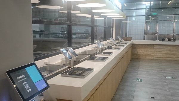 戈子科技自选餐厅称重结算系统 助力企业建设智慧食堂
